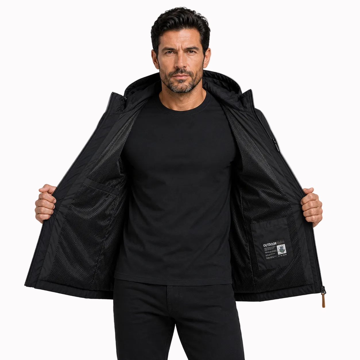 Jaqueta Masculina Impermeável Vents