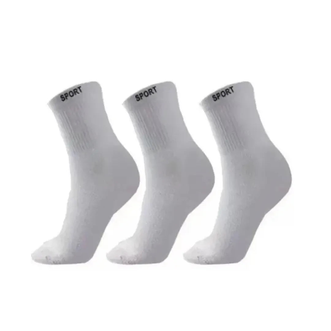 Meias Cano Alto Basicalle - Kit 6 Pares