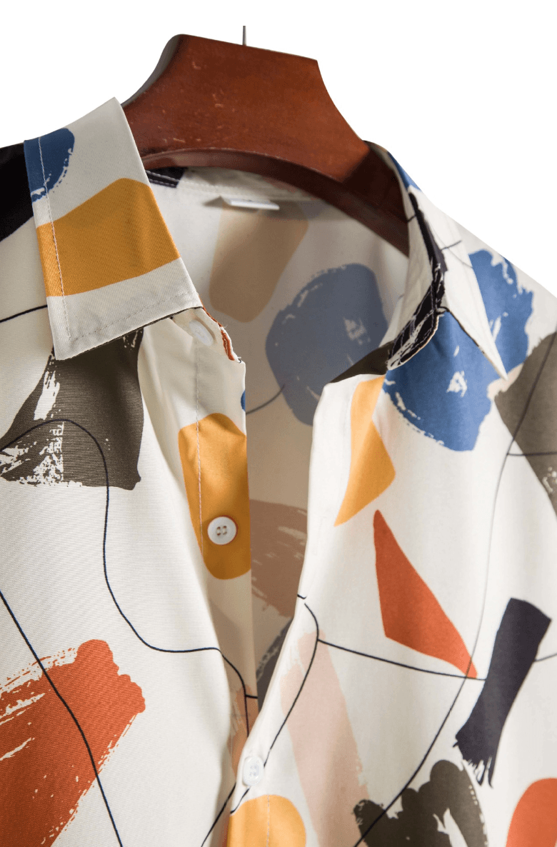 Camisa Casual Manga Curta Holeday