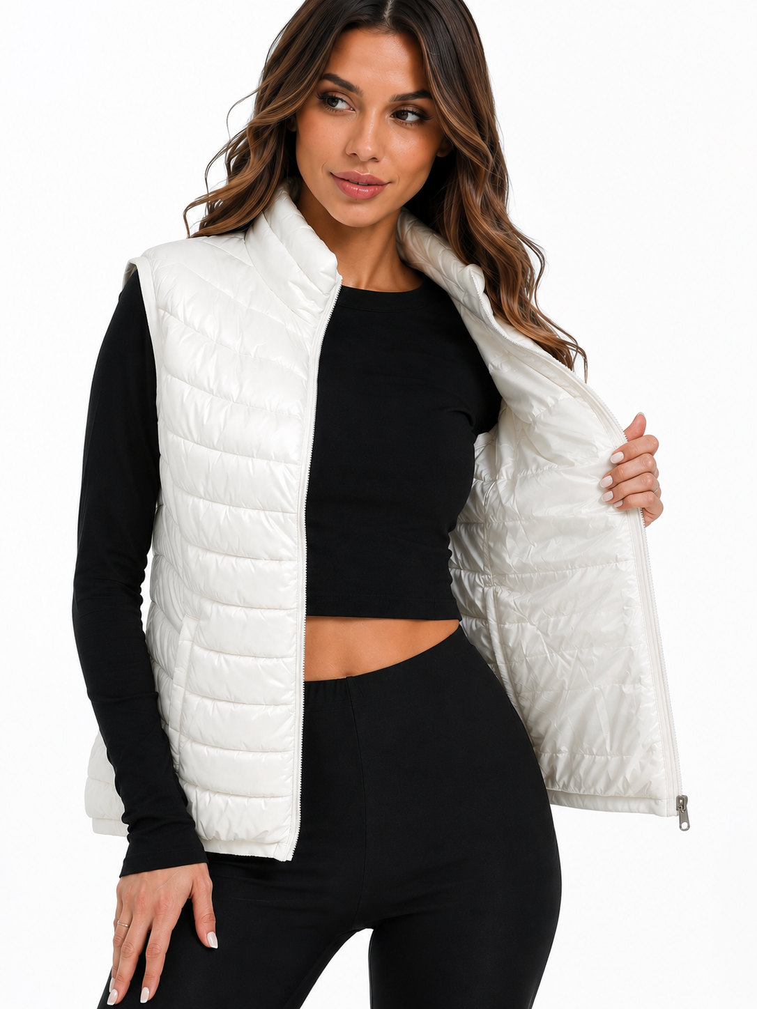 Jaqueta Feminina Colete Puffer Maitê