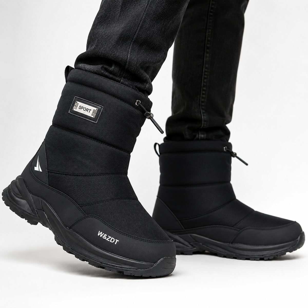 Bota de Inverno Neve Impermeável Winter Sport
