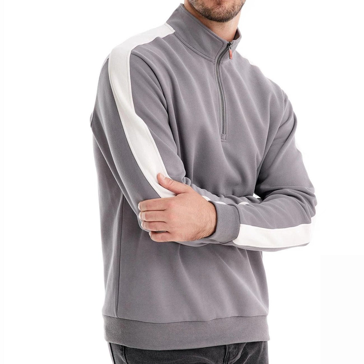 Suéter Masculino Meio Zíper Budapeste