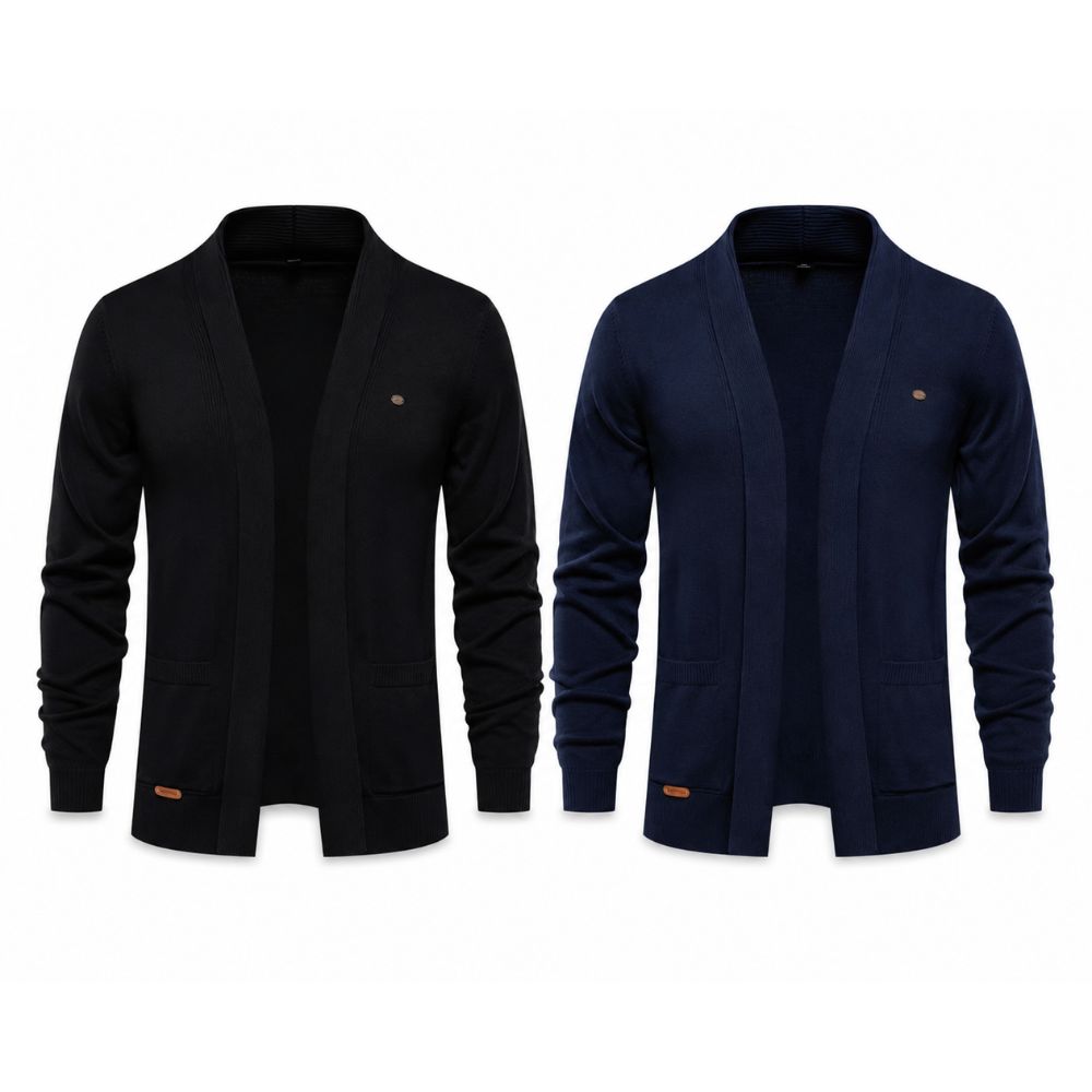 Cardigan Masculino em Malha Versátil Genebra