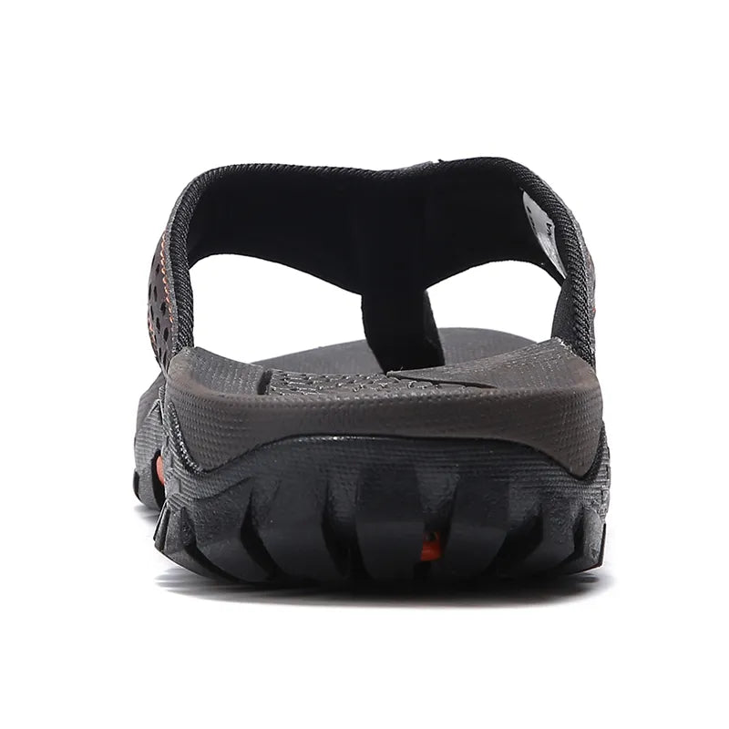 Chinelo Masculino de Couro