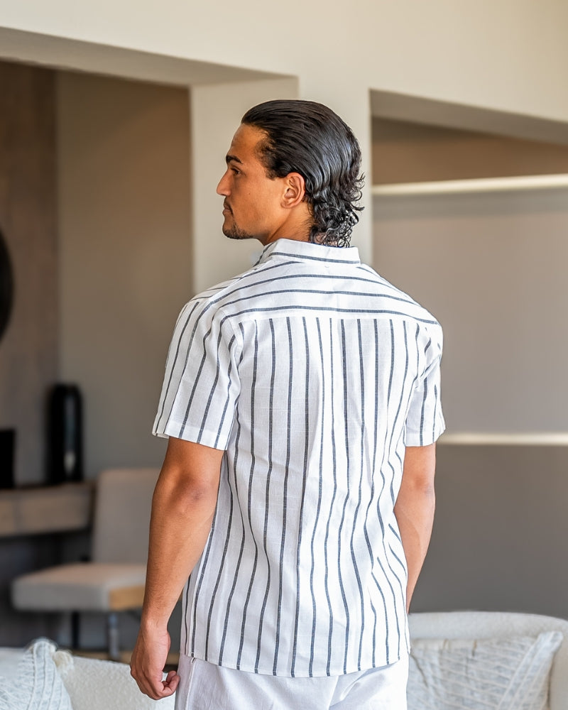Camisa Listrada Bari Náutica