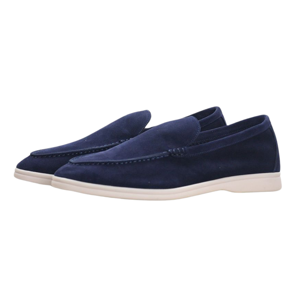 Conjunto Old Money Masculino Blue- 3 Peças Camisa+ Calça+ Loafer LP