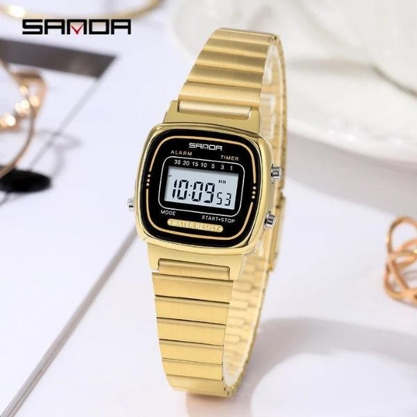 relogio feminino quadrado