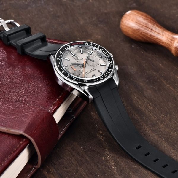relogio masculino pulseira de borracha