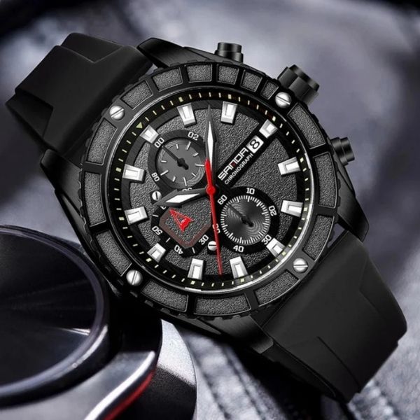 relogio masculino pulseira de borracha