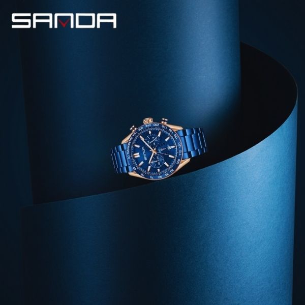 relogio masculino azul