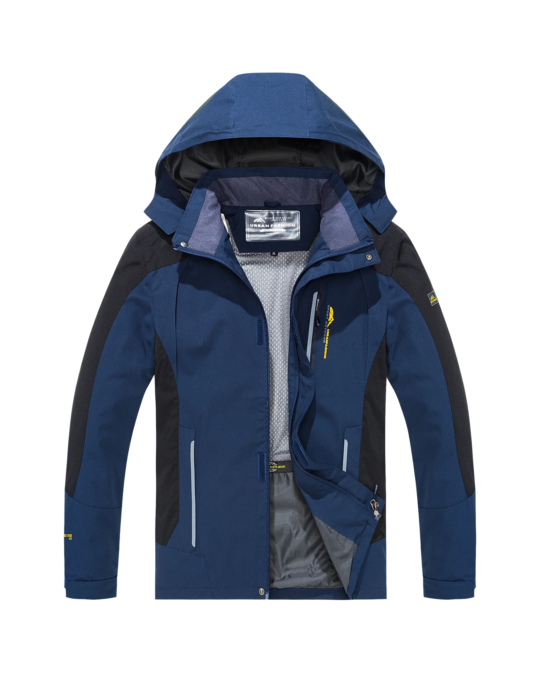 Jaqueta Masculina Impermeável para Trilha e Pesca com Proteção Contra Vento - (Promoção de Inverno 2025)