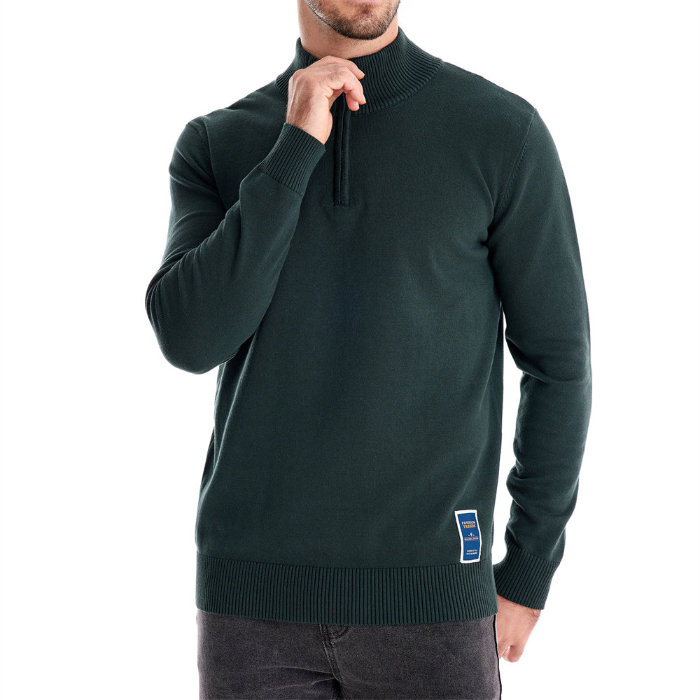 Suéter Masculino Meio Zíper Whistler