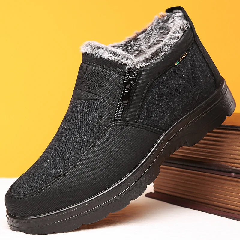 Bota Masculina Para Inverno com Forro de Algodão (Promoção de Inverno 2025)