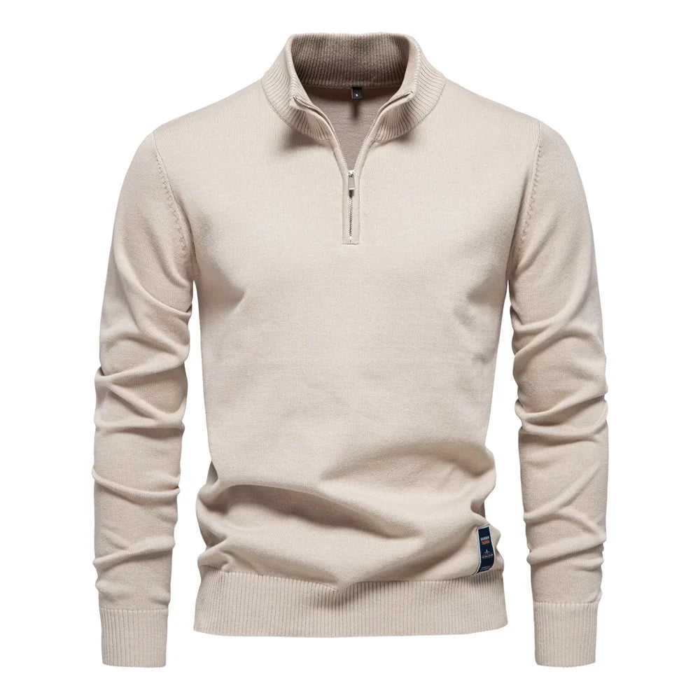 Suéter Masculino Meio Zíper Whistler