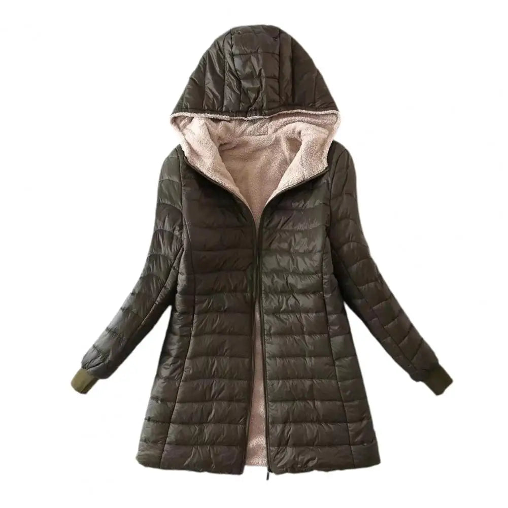 Casaco Feminino Longo Para Inverno Elegante - (Promoção de Inverno 2025)