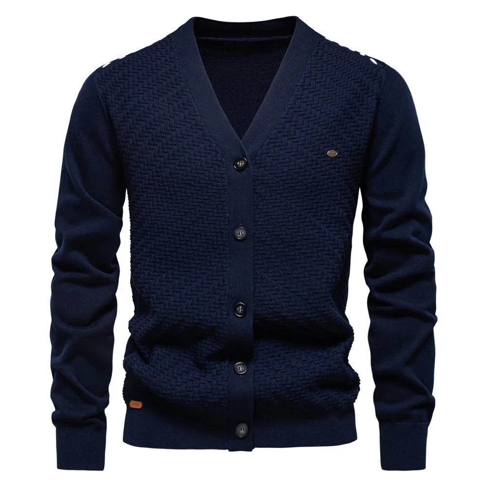 Cardigan Masculino Gola V Portland