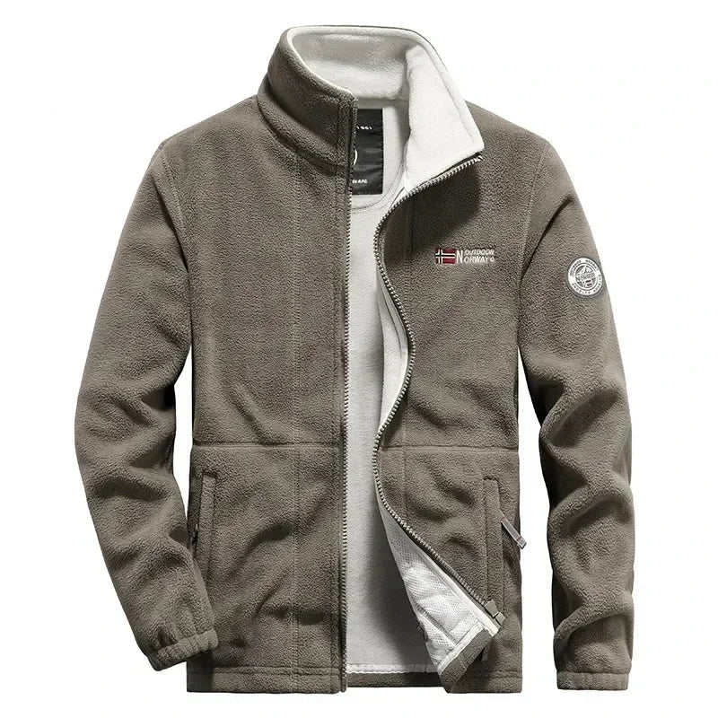 Jaqueta Masculina Polar Para Inverno com Bolsos - (Promoção de Inverno 2025)
