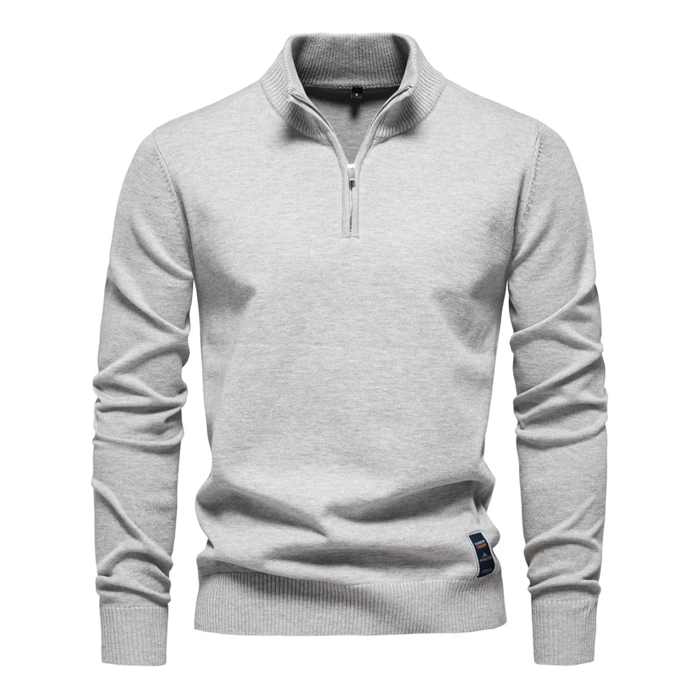 Suéter Masculino Meio Zíper Whistler