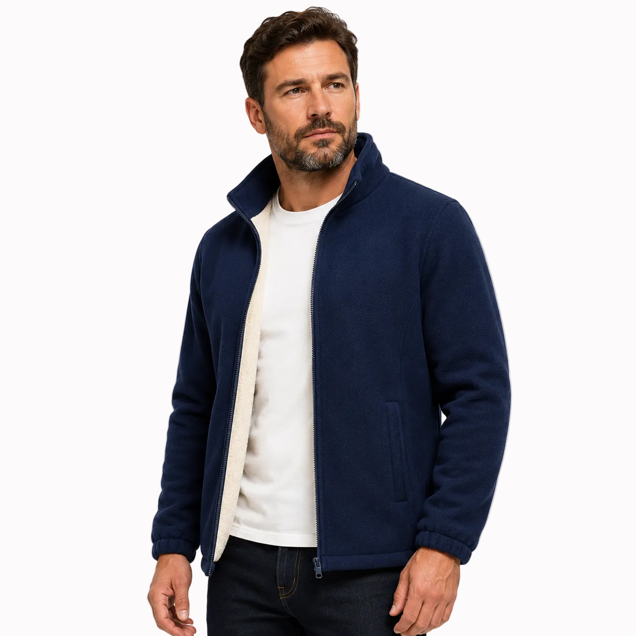 Jaqueta Fleece Masculina Classic