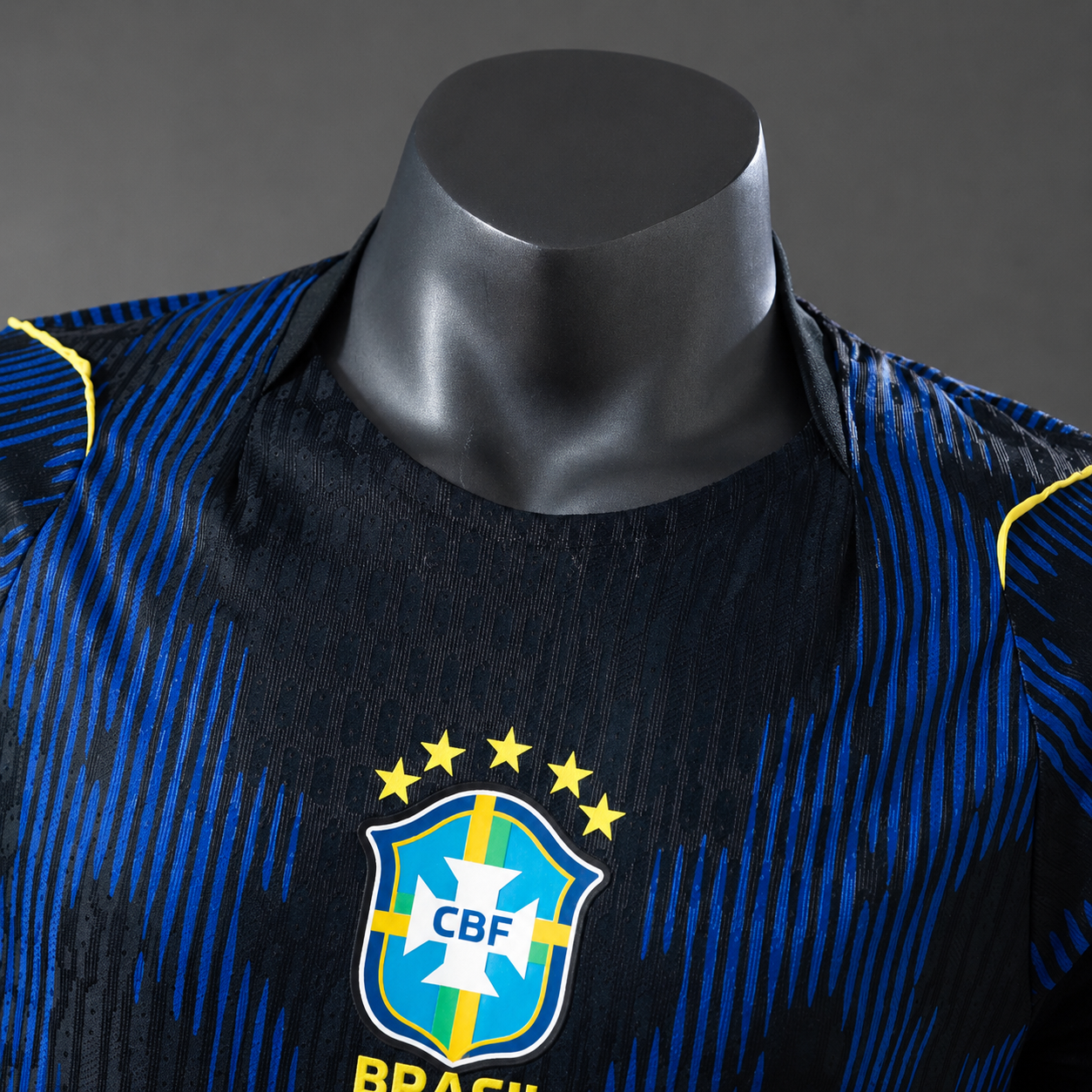 Camisa Brasil Pro 2026/27 · Azul Masculina · Versão Jogador · Visitante