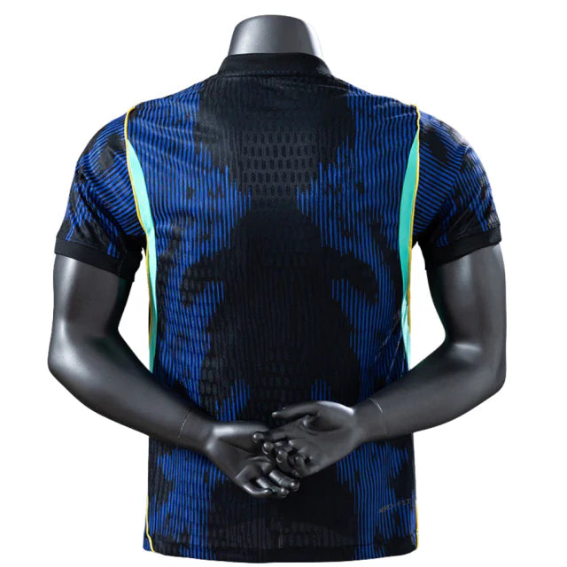 Camisa Brasil Pro 2026/27 · Azul Masculina · Versão Jogador · Visitante