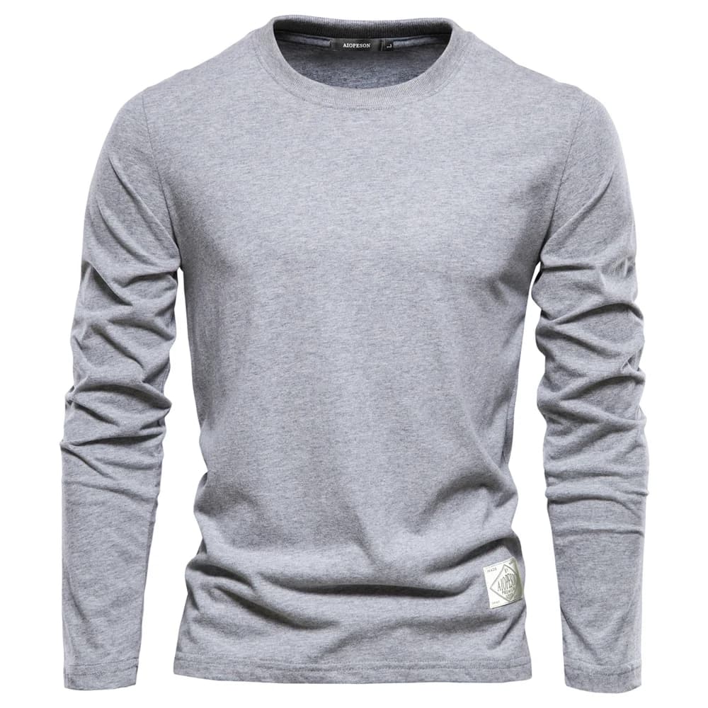Camiseta Masculina Manga Longa Lisa Curitiba