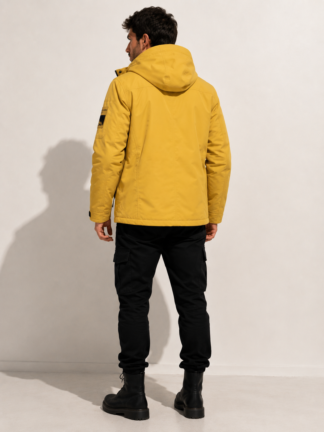 Jaqueta Masculina Impermeável Softshell com Capuz