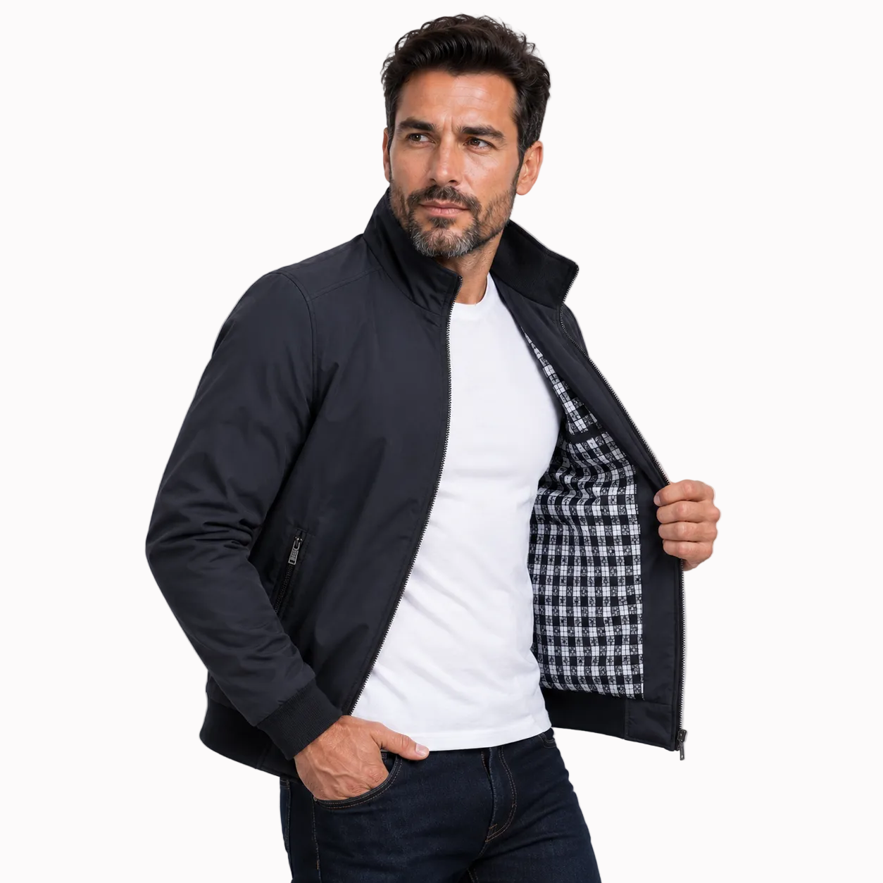 Jaqueta Masculina Basic Slin