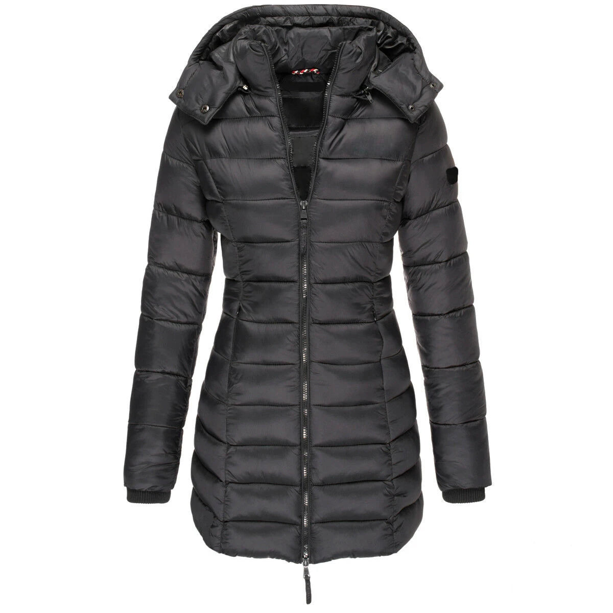 Casaco Feminino de Inverno com Capuz e Zíper - Acolhedor, Elegante e Leve - (Promoção de Inverno 2025)