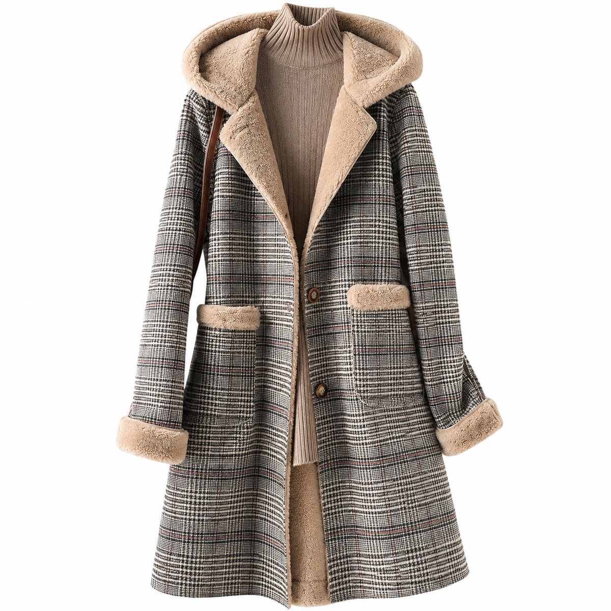 Casaco Feminino Forrado Elegante e Charmoso Elegance
