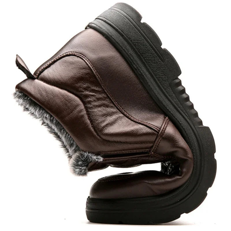 Bota Masculina Para Inverno com Forro de Algodão (Promoção de Inverno 2025)