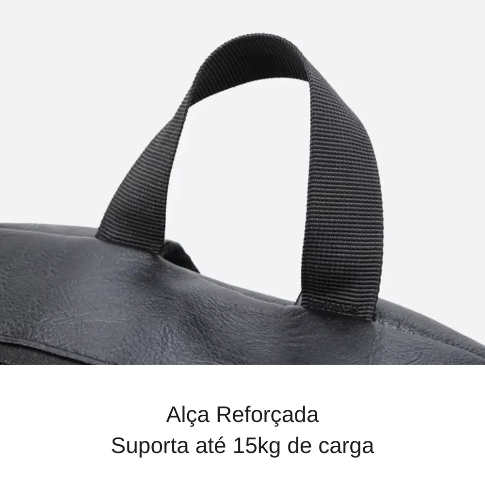 Mochila Executiva de Couro para Laptop Imperialle
