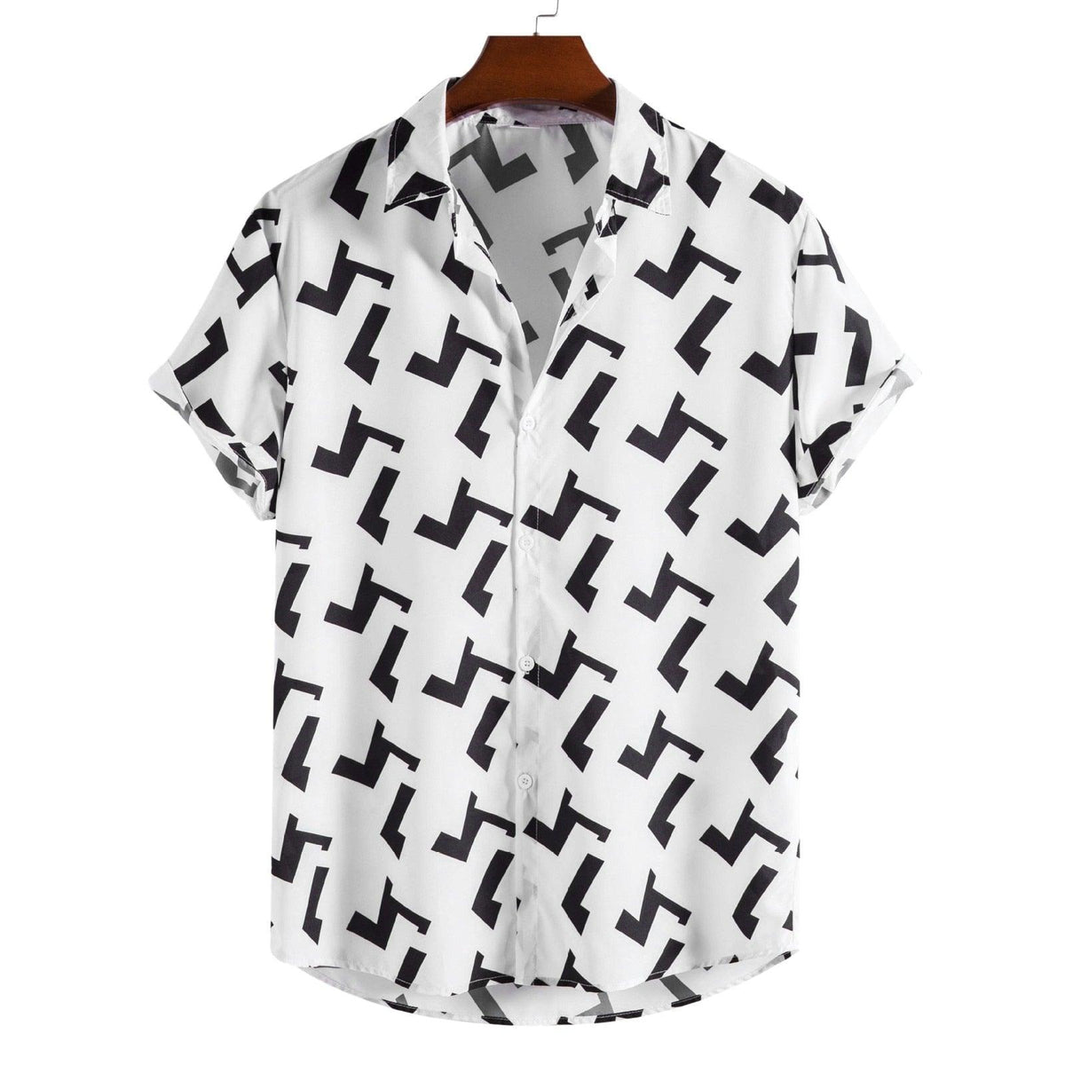 Camisa Social Manga Curta Carib