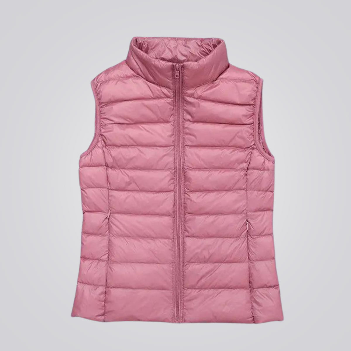 Colete Puffer Feminino Flor
