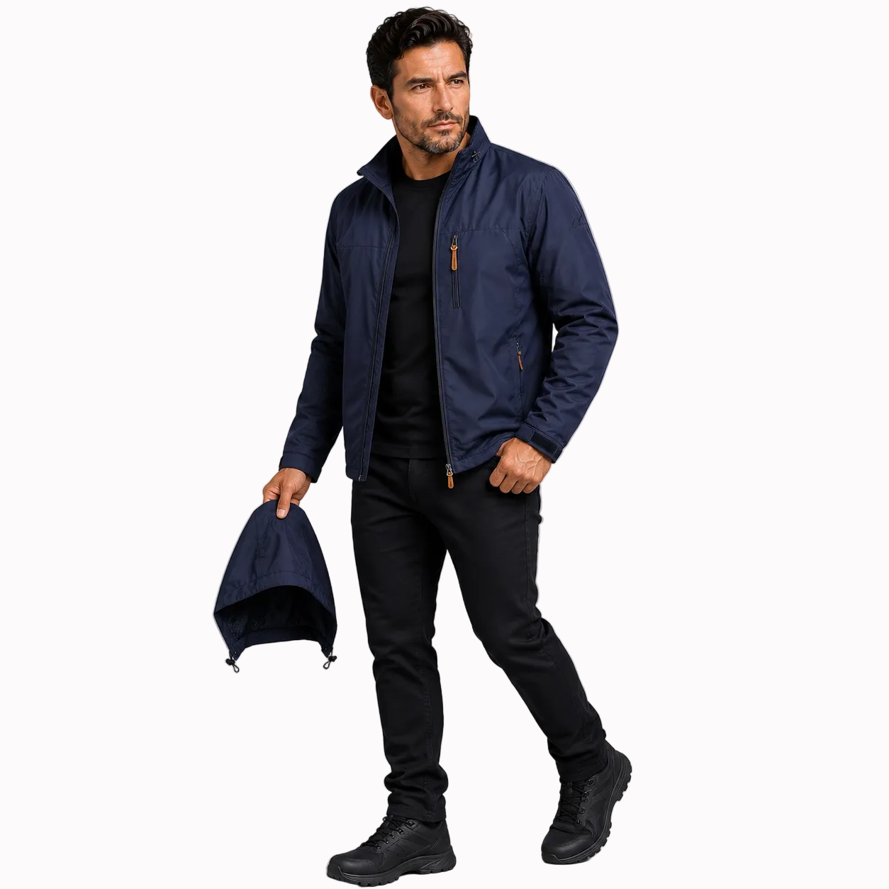 Jaqueta Masculina Impermeável Vents