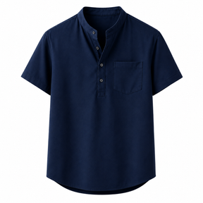 Conjunto de linho masculino Ibizza 3 Peças – Camisa, Short e Óculos