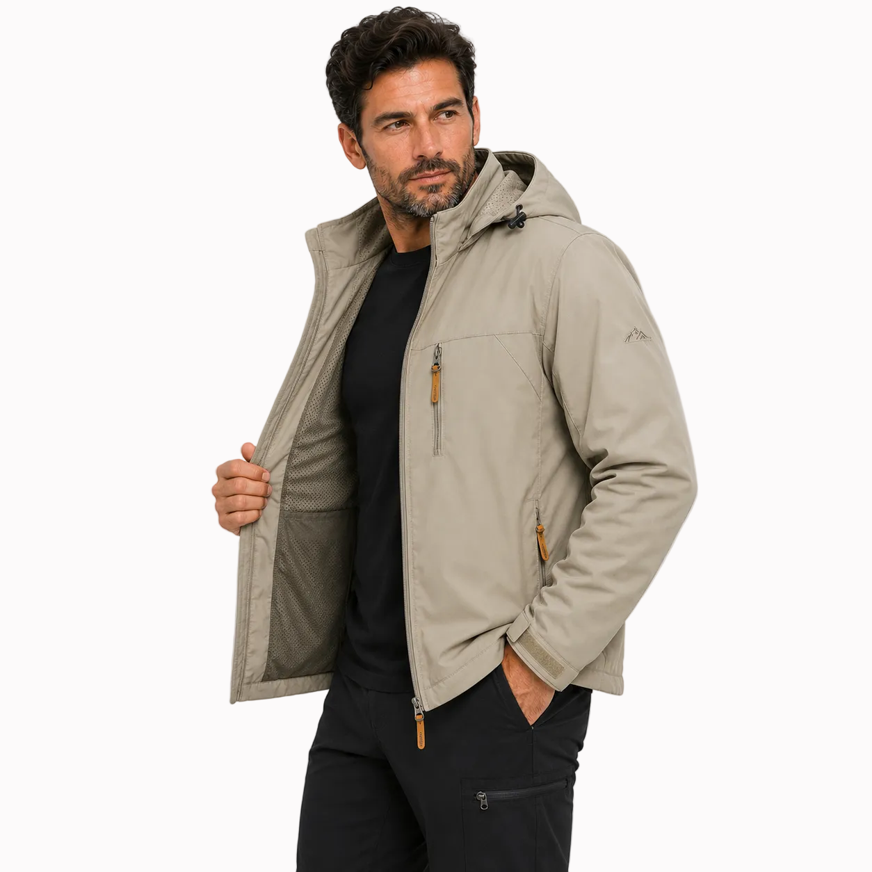 Jaqueta Masculina Impermeável Vents