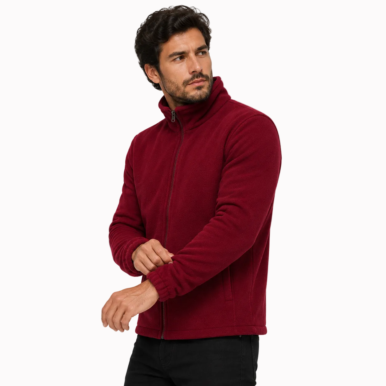 Jaqueta Fleece Masculina Classic