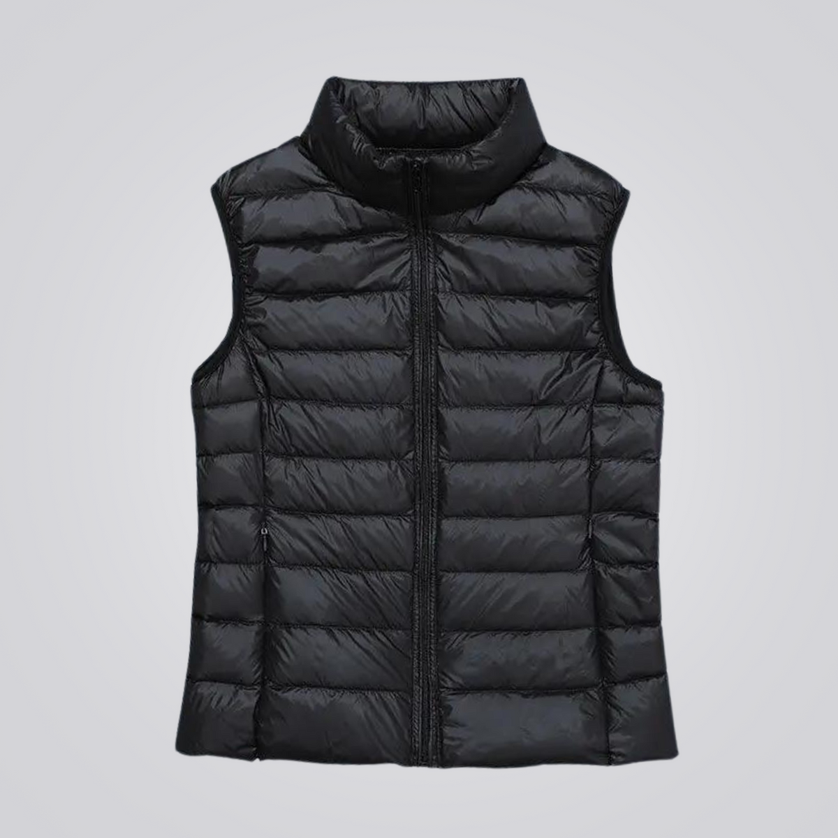 Colete Puffer Feminino Flor