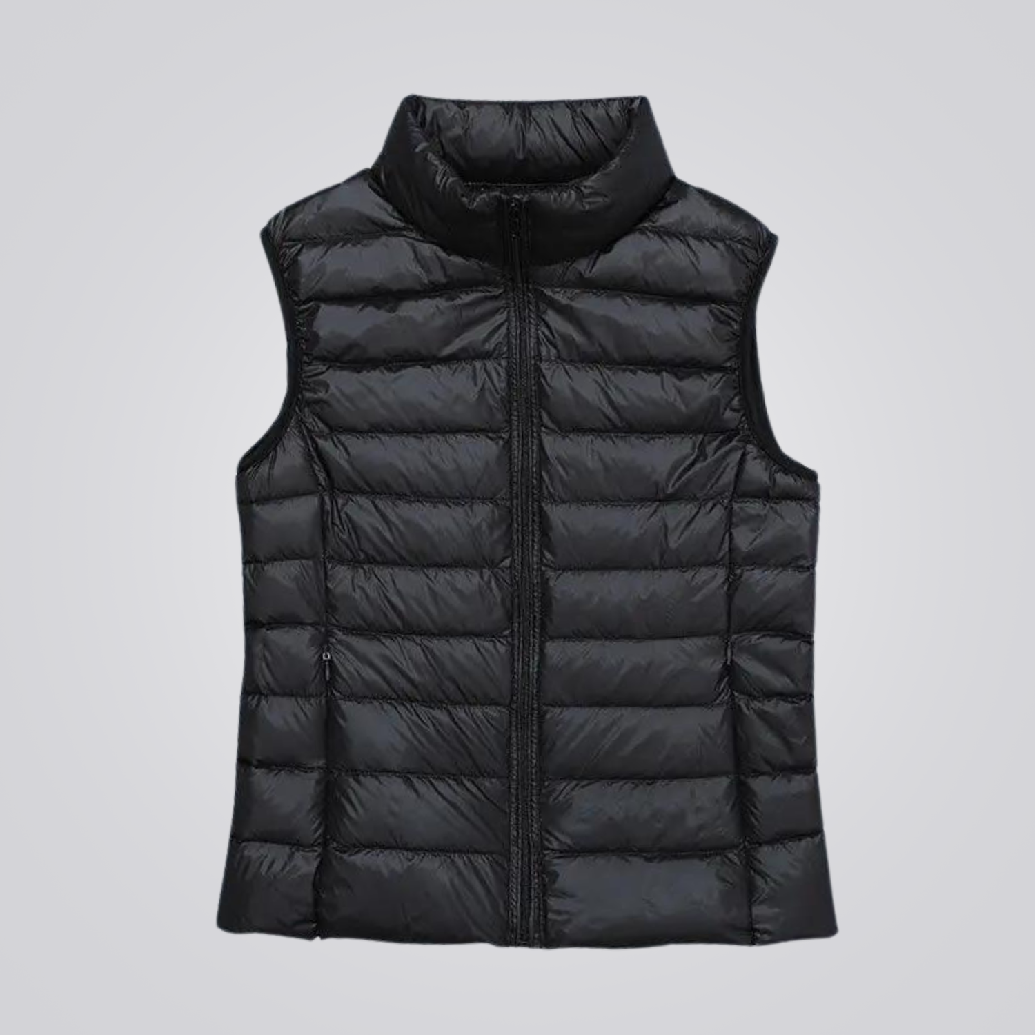 Colete Puffer Feminino Flor