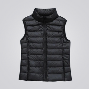 Colete Puffer Feminino Flor