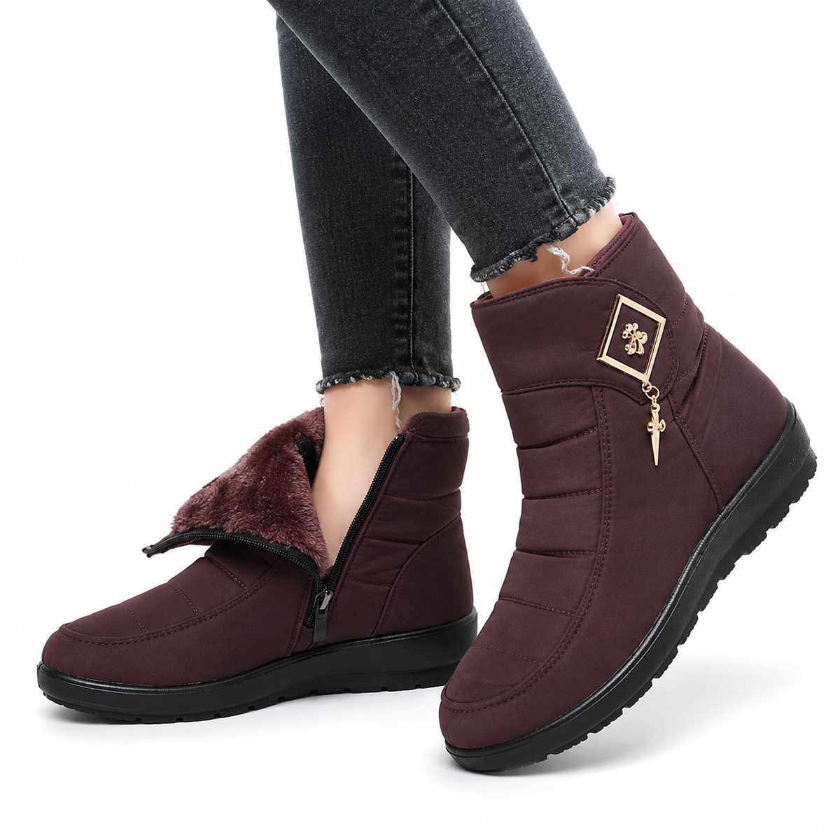Bota Glacial de Inverno Cano Baixo - Frostina