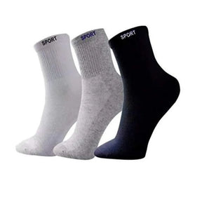 Meias Cano Alto Basicalle - Kit 6 Pares