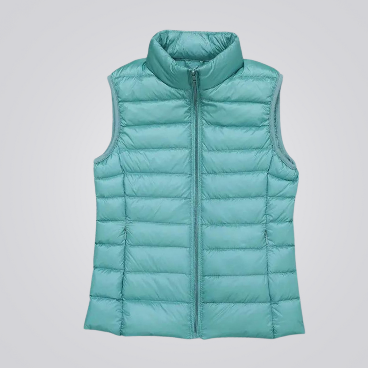 Colete Puffer Feminino Flor