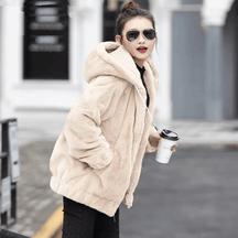 Jaqueta Feminina Peluciada Inverno - (Promoção de Inverno 2025)