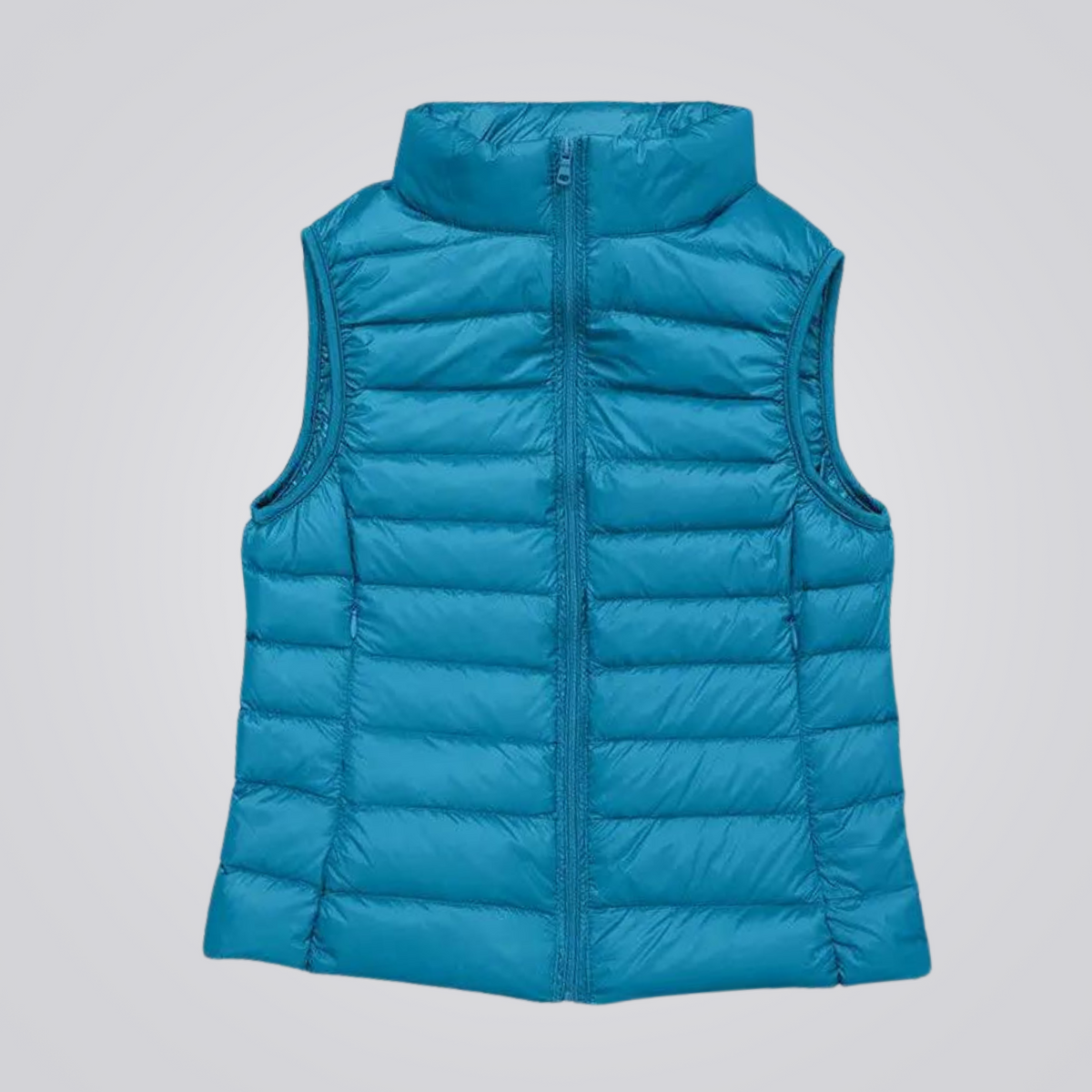 Colete Puffer Feminino Flor