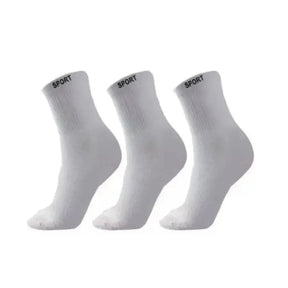 Meias Cano Alto Basicalle - Kit 6 Pares