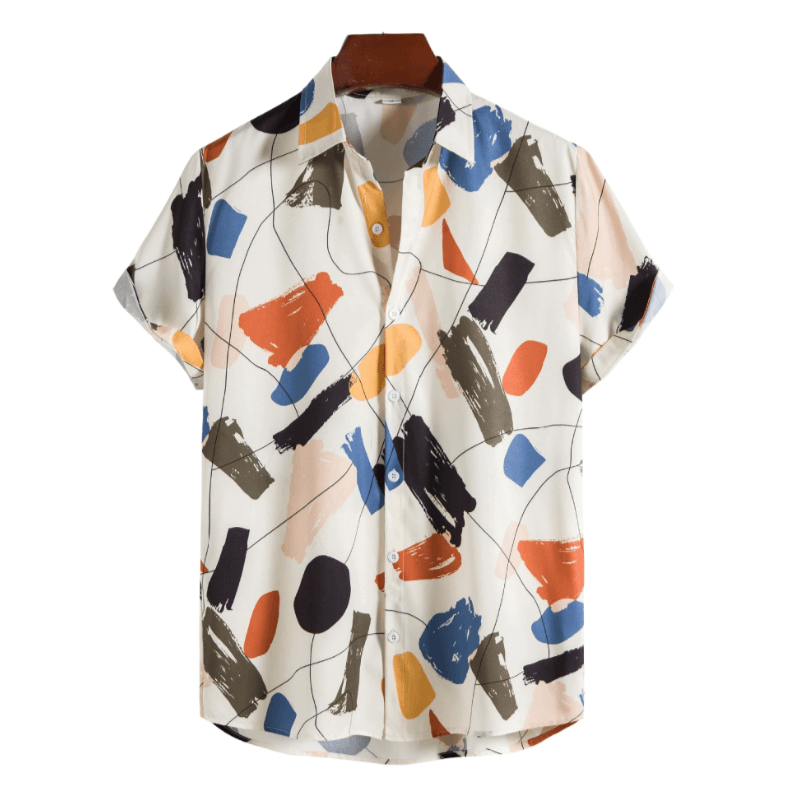 Camisa Casual Manga Curta Holeday