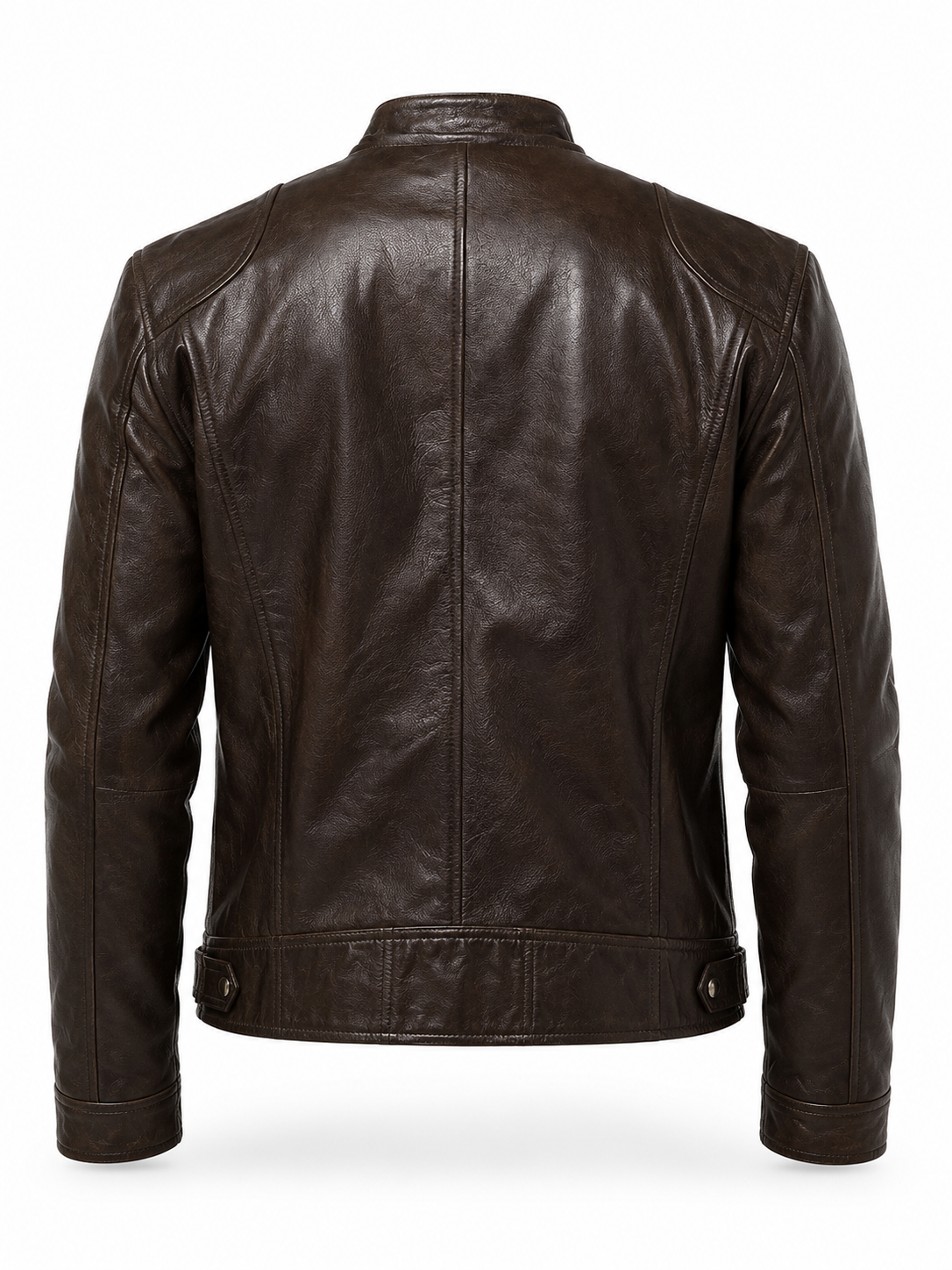 Jaqueta de Couro Masculina Racer