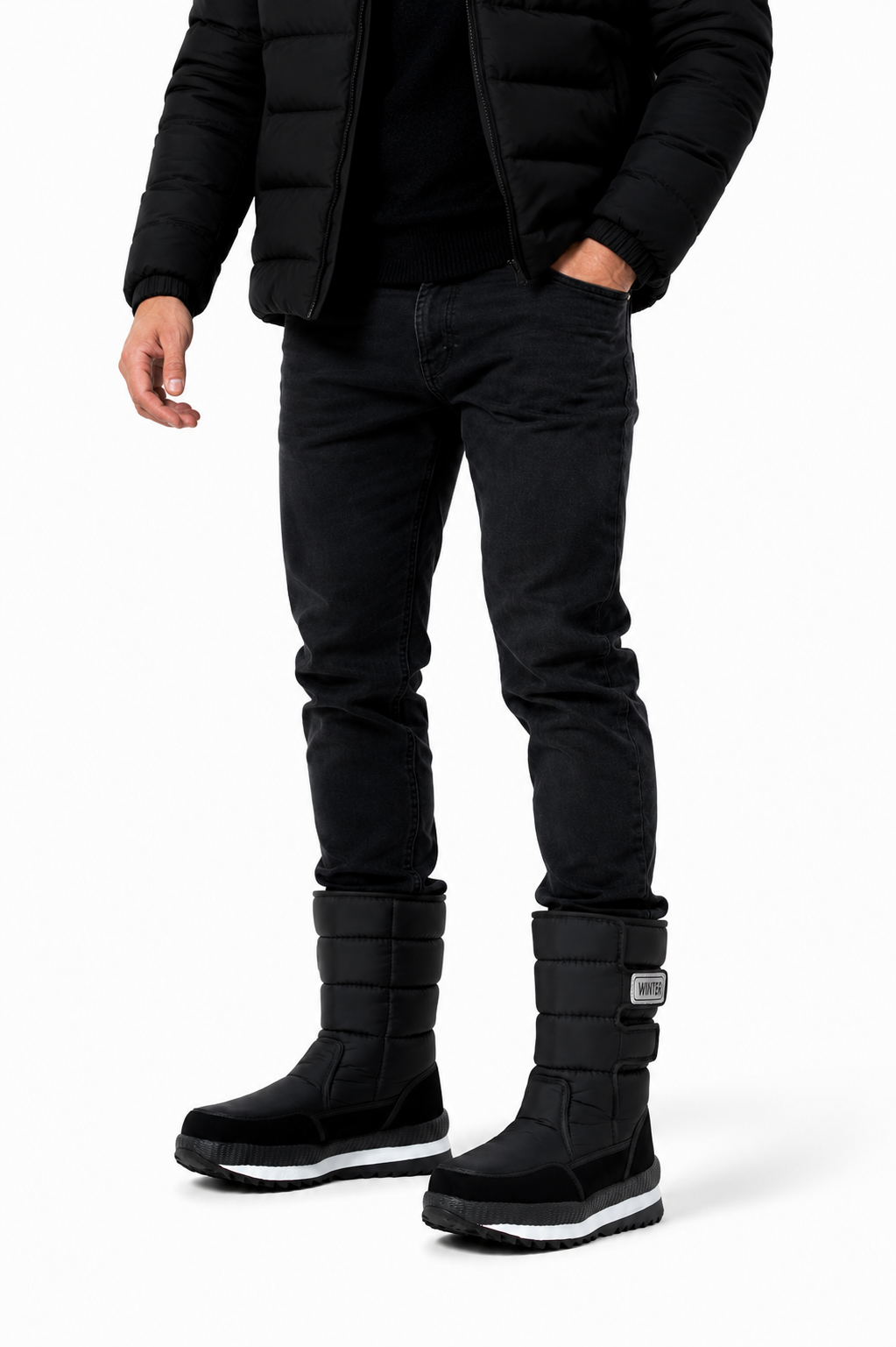 Bota de Inverno Neve Impermeável Winter New
